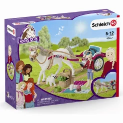 Hestevogn og figur - 42467 - Schleich Horse Club