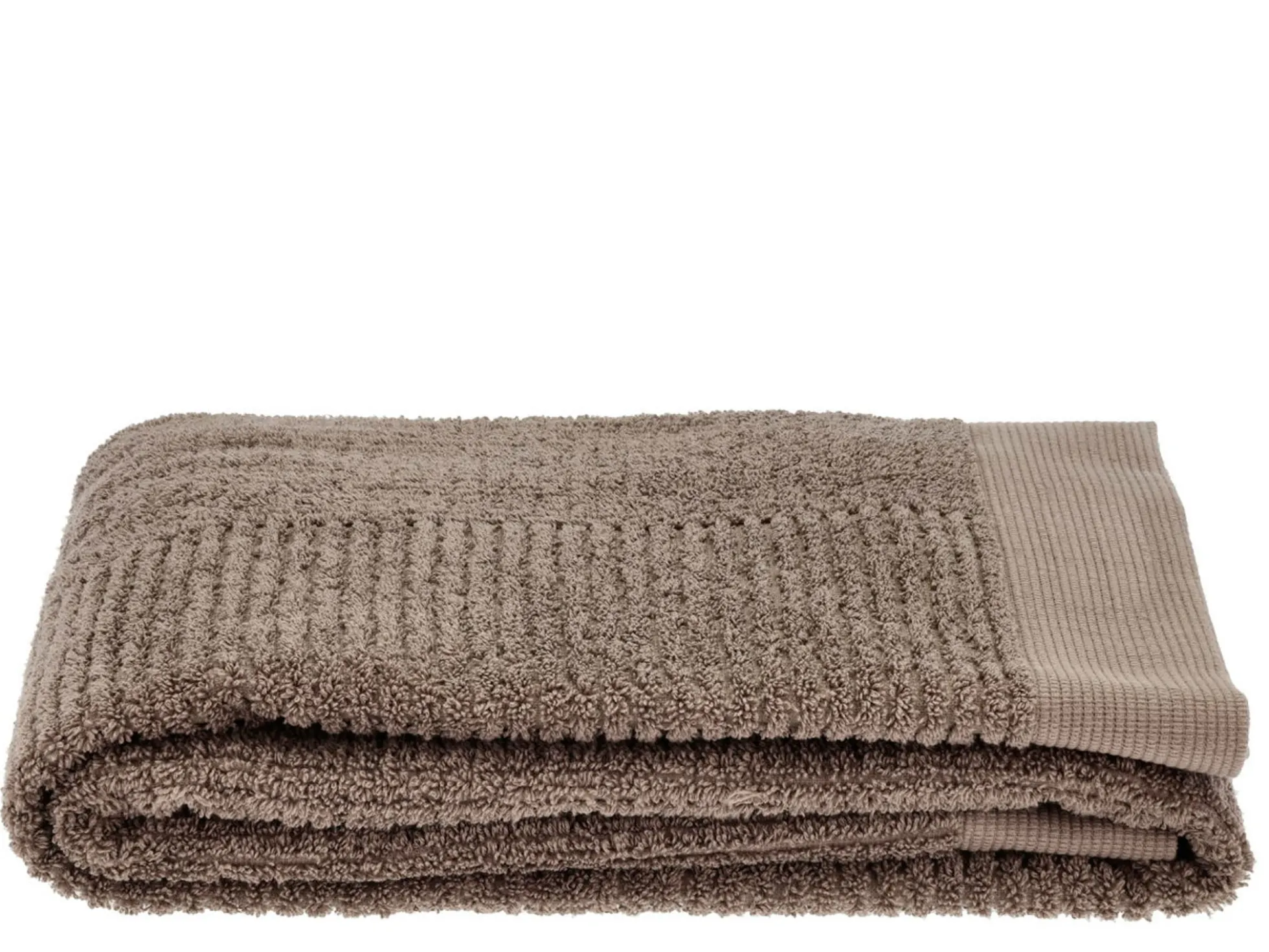 Håndklæde - 100% bomuld - Badehåndklæde 70x140 cm - Zone Denmark Classic - Taupe