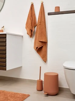 Håndklæde - 100% bomuld - Badehåndklæde 70x140 cm - Zone Denmark Classic - Mandarine