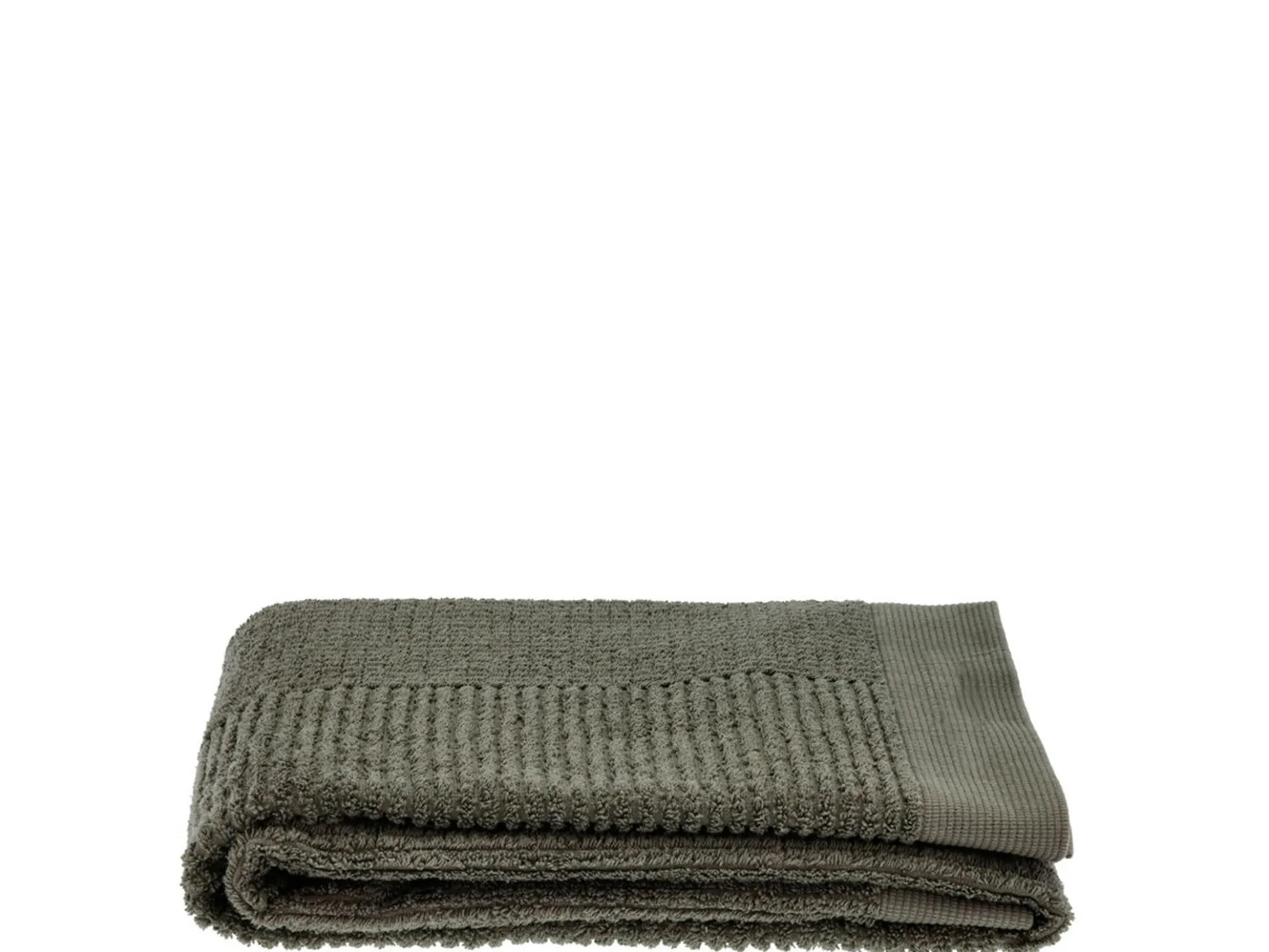 Håndklæde - 100% bomuld - Gæstehåndklæde 50x70 cm - Zone Denmark Classic - Olive Green