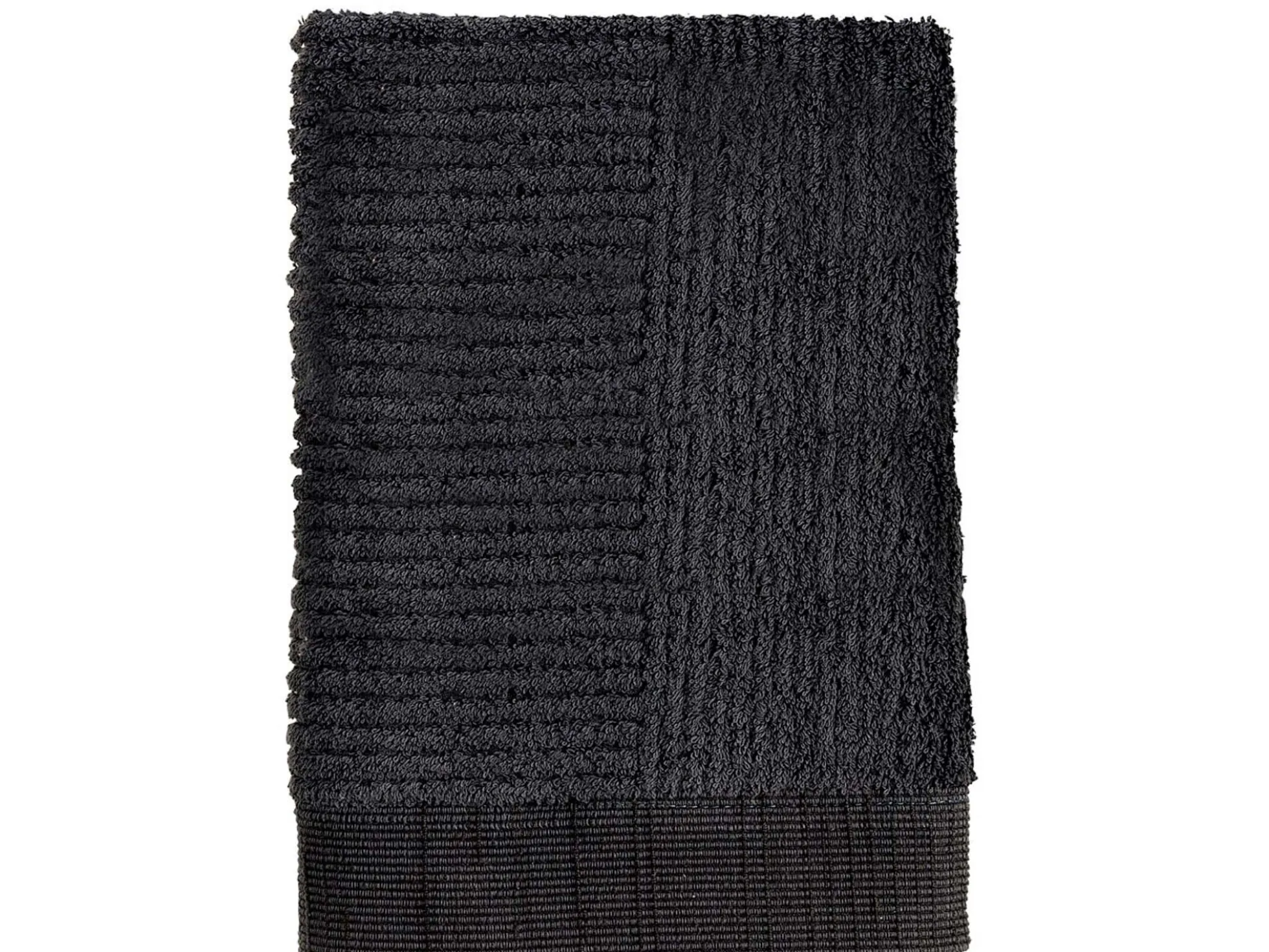 Håndklæde - 100% bomuld - 50x100 cm - Zone Denmark Classic - Black