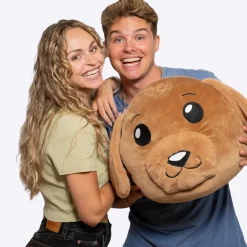 Jas & Mika Baloo bamse - Squish Heads - 40 cm