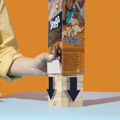 Jenga Classic balancespil med 54 træklodser - 27 cm