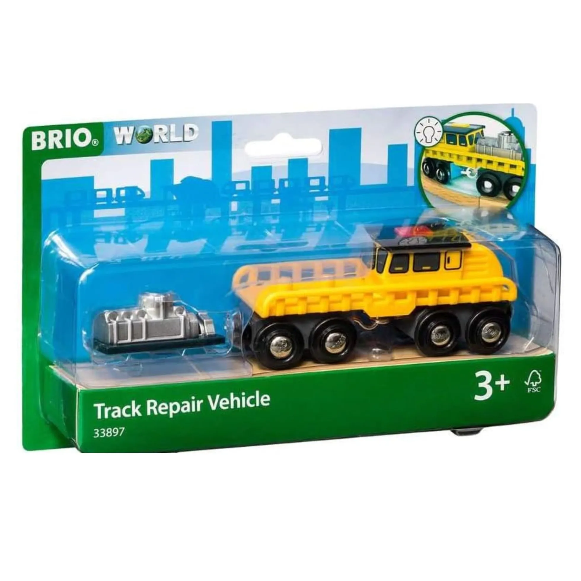 Jernbane vedligeholdelses tog - 33897 - BRIO World