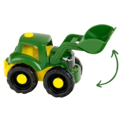 John Deere traktor med frontlæsser 12x6x5 cm