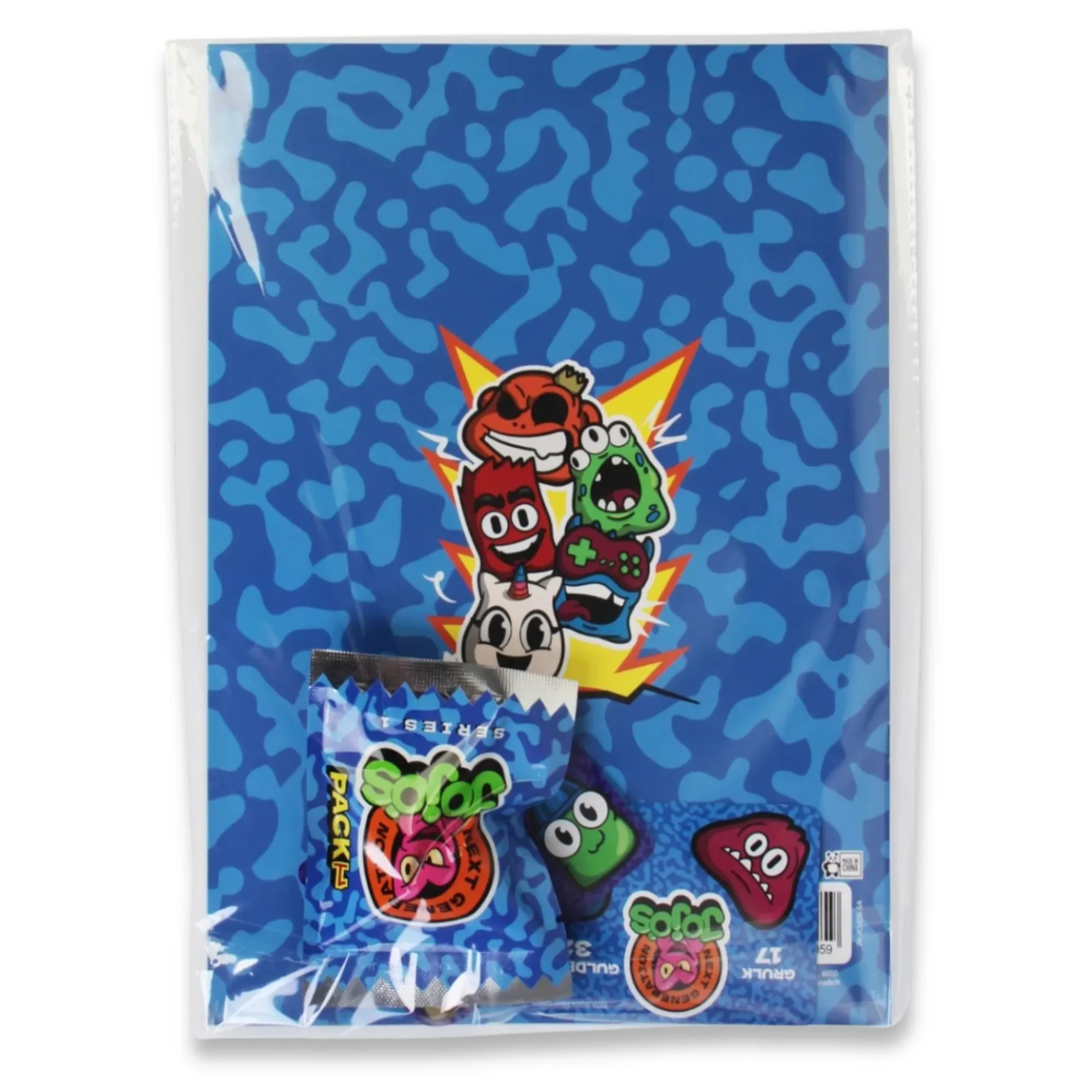 Jojo’s stickeralbum -1 figur og stickers