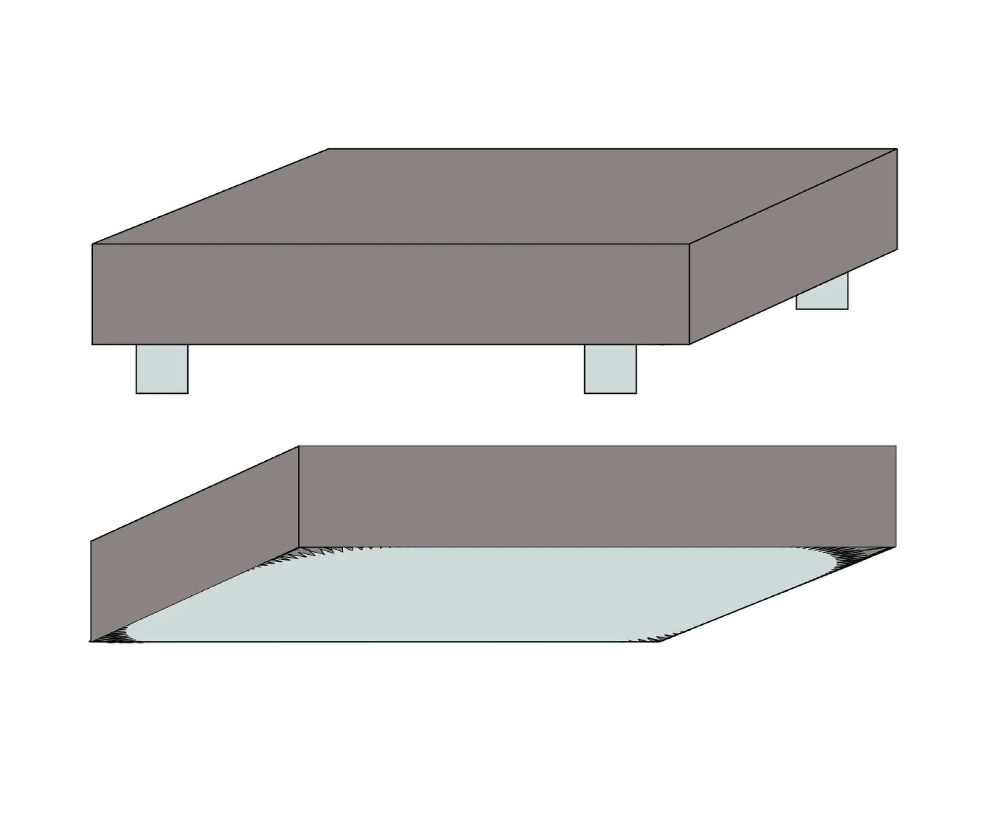 JUNA boxlagen 90x200 cm - 100% økologisk bomuld - Hvid Percale boxlagen