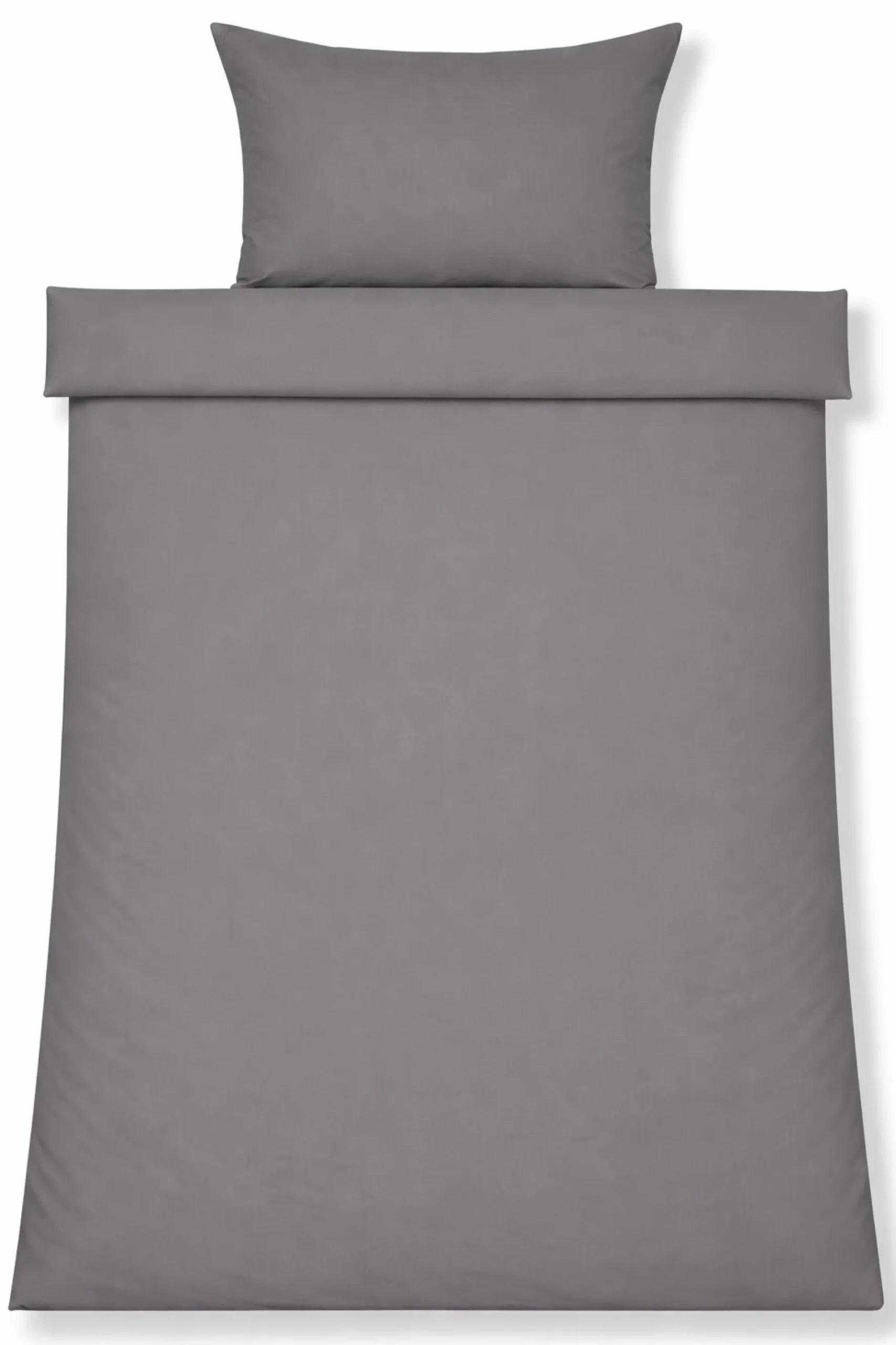 Junior sengetøj 100x140 cm - 100% bambus - Grå