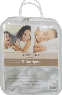 Junior silkedyne - Helårsdyne 100% langfibret silke - 100x140 cm - Butterfly Silk