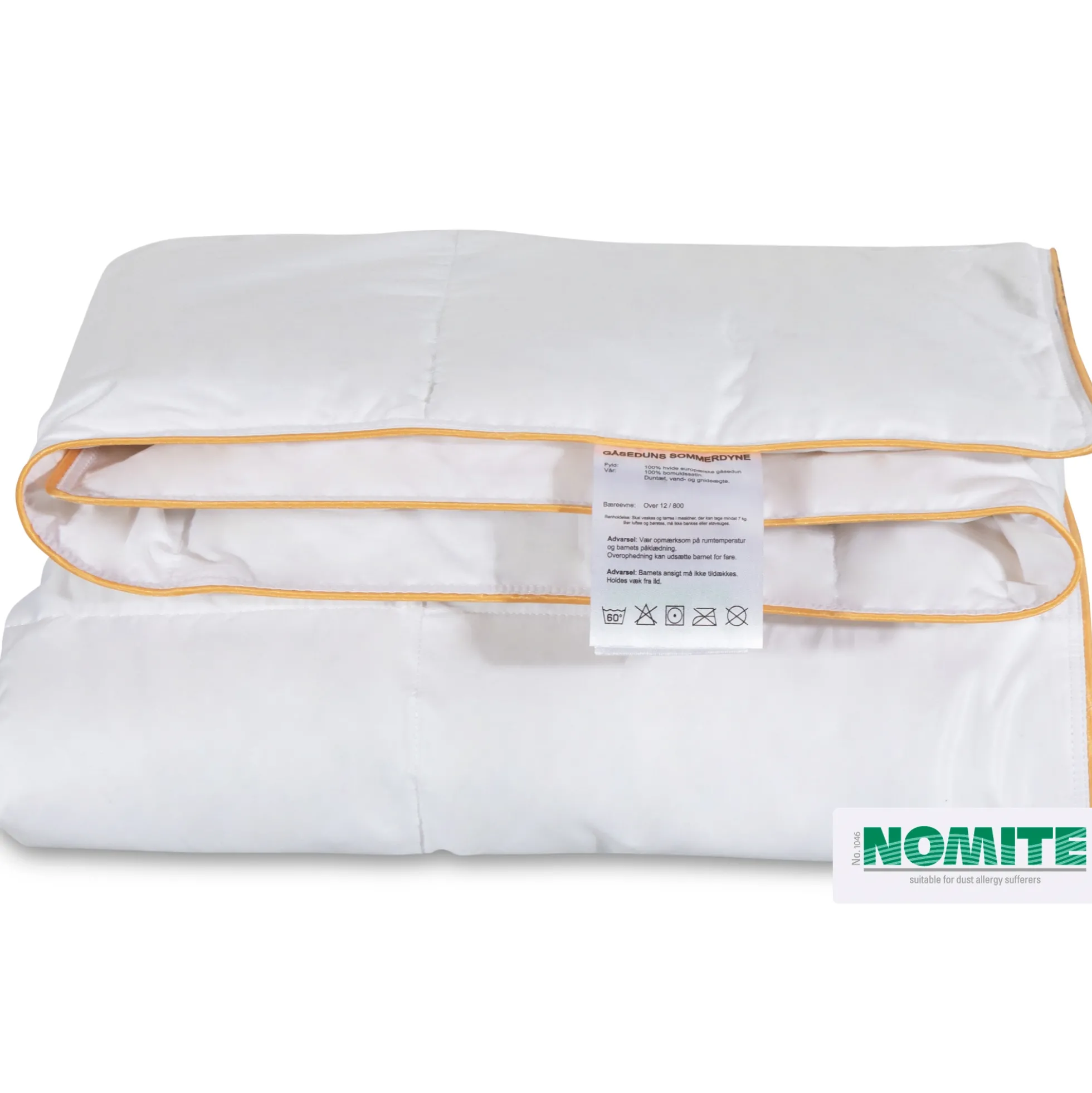 Junior sommerdyne - 100 % moskusdun - 100x140 cm - Borg Living juniordyne
