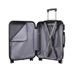 Kabine kuffert - Hardcase letvægt kuffert - Trolley med motiv - New York city - Black
