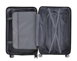 Kabine kuffert - Hardcase letvægt kuffert - Trolley med motiv - Kiss & Love