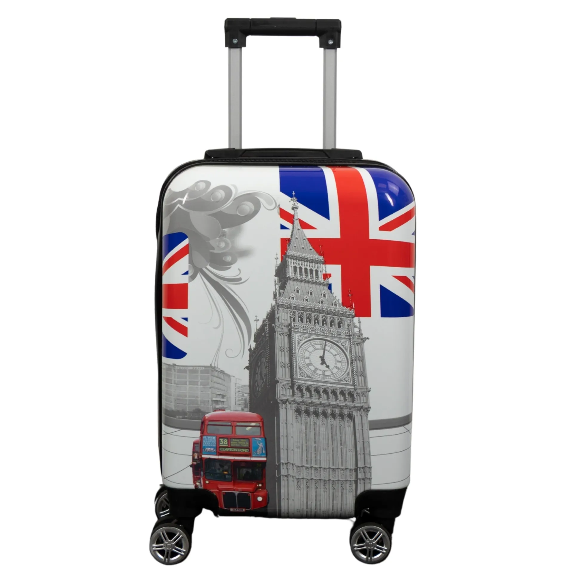 Kabine kuffert - Hardcase letvægt kuffert - Trolley med motiv - City of London