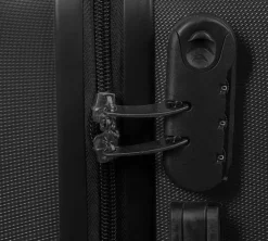 Kabine kuffert - Hardcase - Sort håndbagage kuffert
