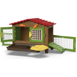 Kaninbur med 3 kaniner - 42728 - Schleich Farm World