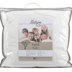 Kapok børnepude - Økologisk og allergivenlig junior pude - 40x45 cm - Nature By Borg