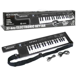 Keytar med 37 tangenter og skulderrem til børn - Bontempi musiklegetøj