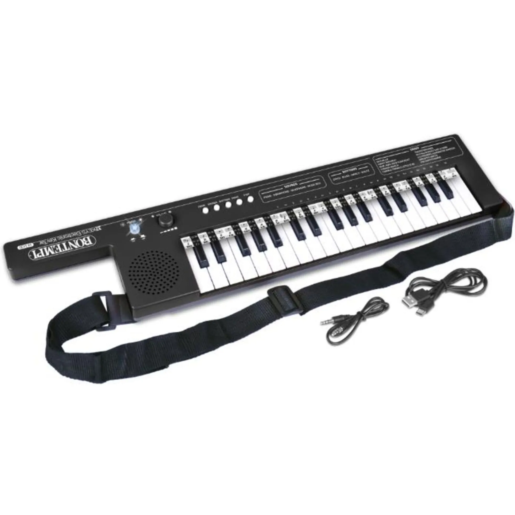 Keytar med 37 tangenter og skulderrem til børn - Bontempi musiklegetøj