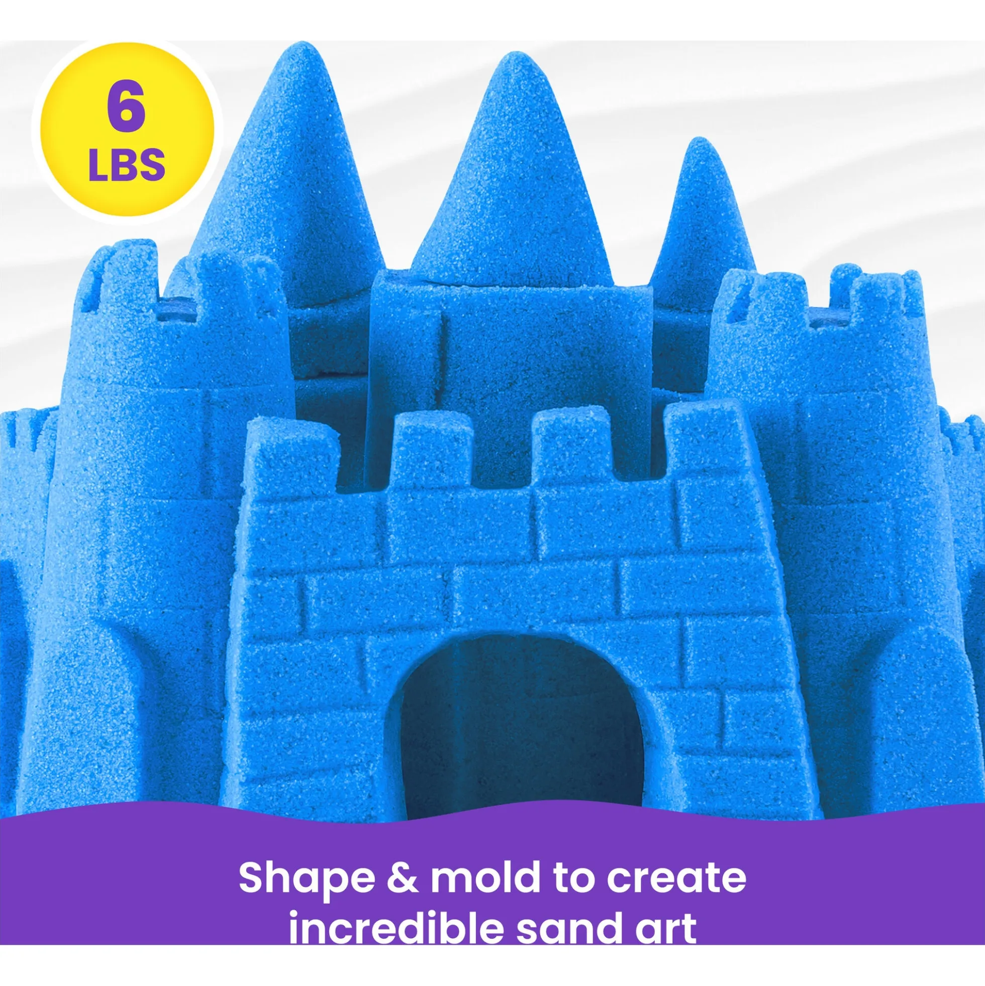 Kinetic Sand primærfarver – 2,7 kg