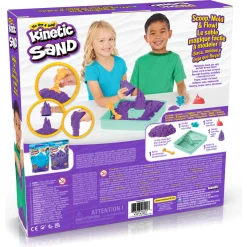 Kinetic Sand sandkassesæt lilla – 450 g