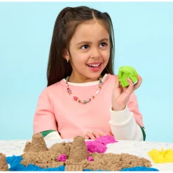 Kinetic Sand Sandy Shore legesæt – 450 g