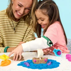 Kinetic Sand Sandy Shore legesæt – 450 g