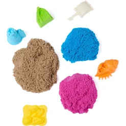 Kinetic Sand Sandy Shore legesæt – 450 g