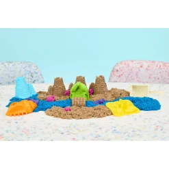 Kinetic Sand Sandy Shore legesæt – 450 g