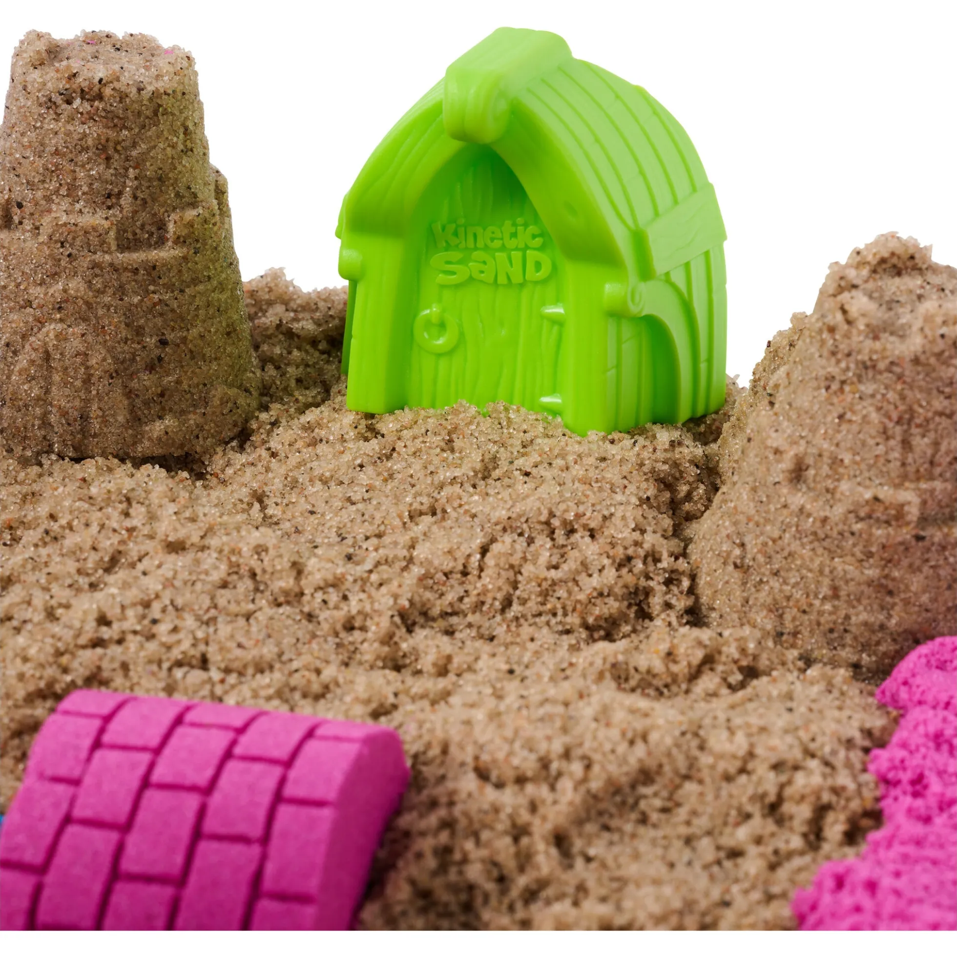 Kinetic Sand Sandy Shore legesæt – 450 g