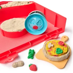 Kinetic Sand Squish-pizzasæt – 450 g