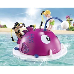 Klatre-svømmeø - PL70613 - PLAYMOBIL Family Fun