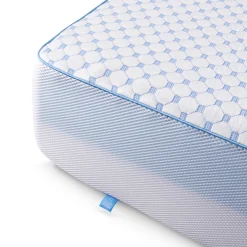 Kølende madras 70x200 - Højde 18 cm - Luksus skummadras med kølende memoryskum - 7 zoner - SLEEP TECH by Borg