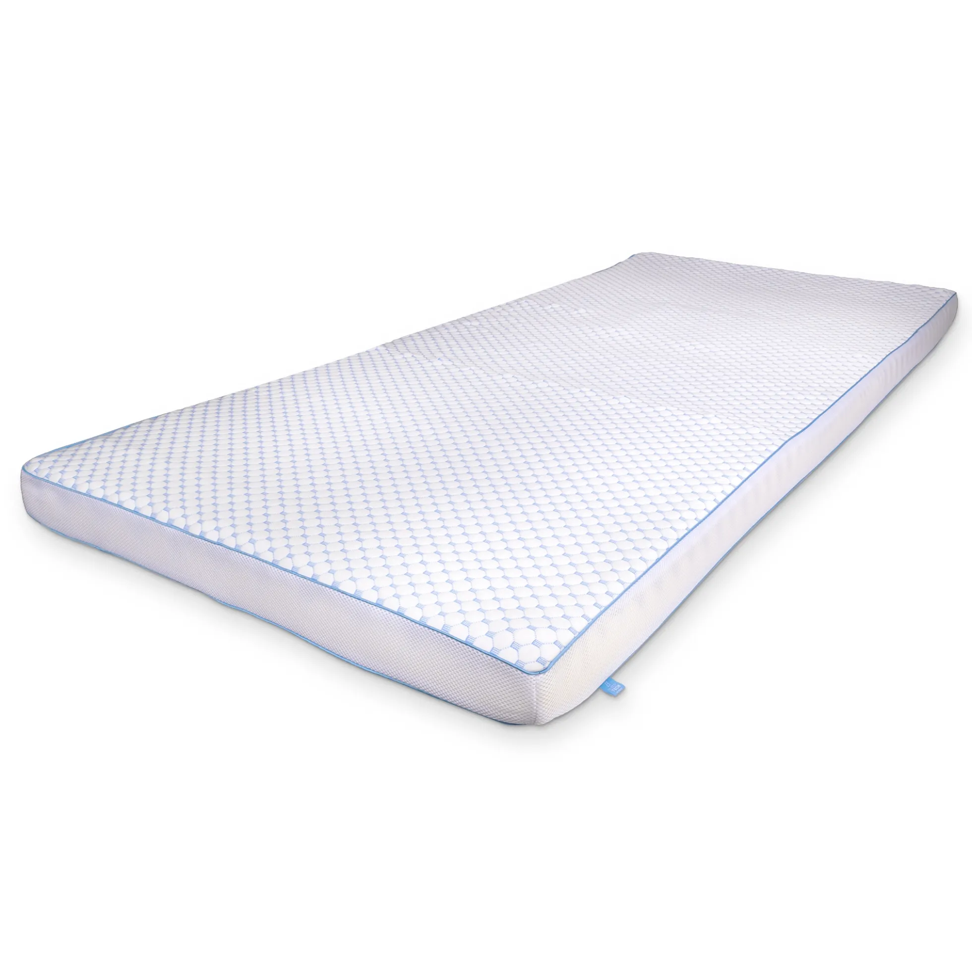 Kølende topmadras - 120x200 cm - 7 zoner - Luksus memoryskum topmadras 8 cm høj - SLEEP TECH By Borg