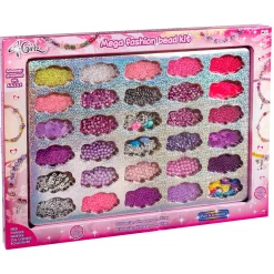 Kæmpe perlesæt - Perler + vedhæng + snore