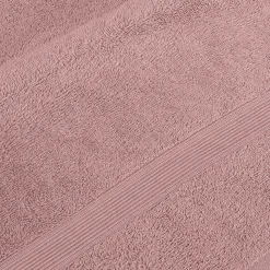 Økologisk håndklæde - 100% GOTS-certificeret bomuld - Gæstehåndklæde 40x60 cm - Rosa