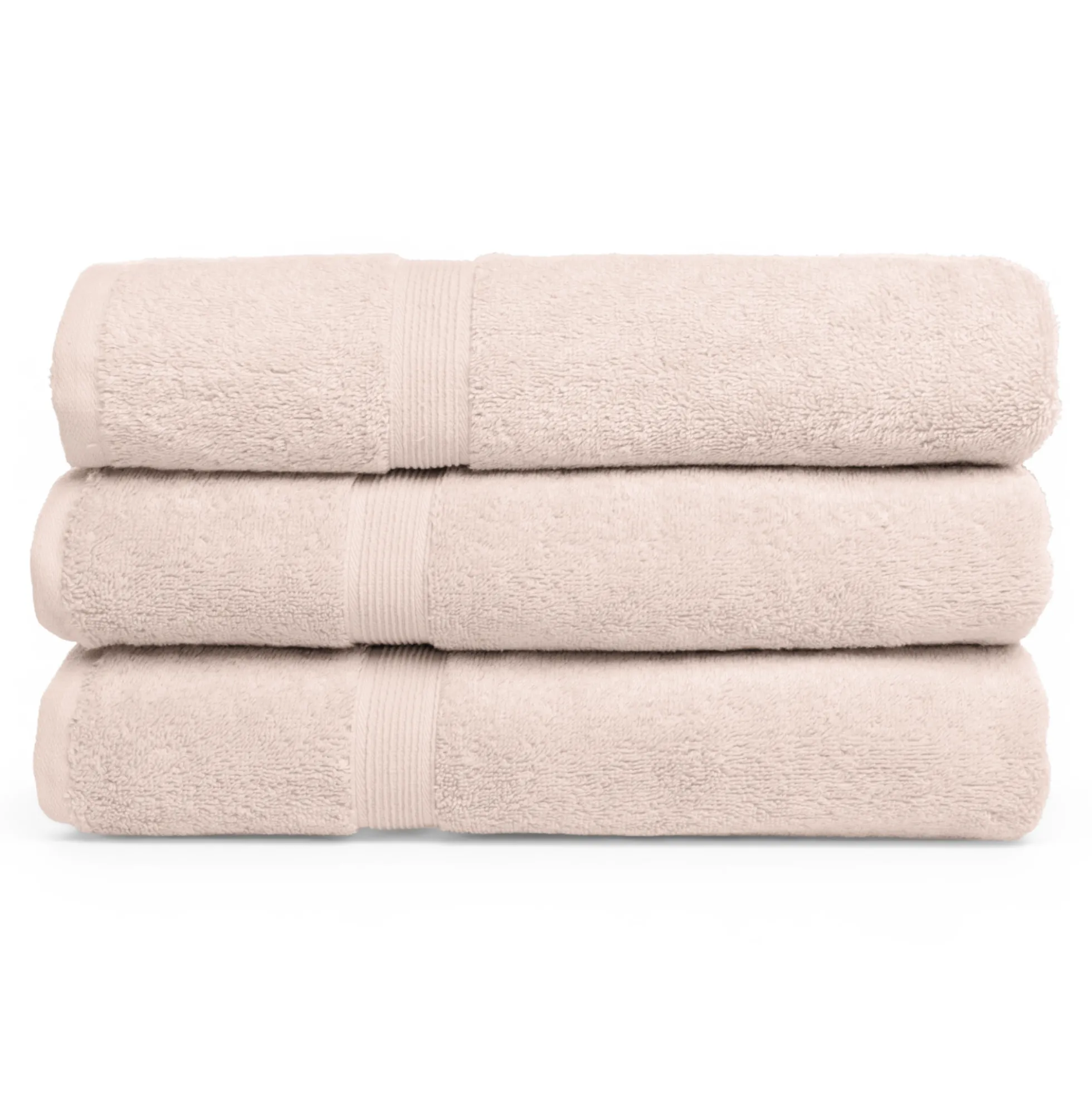 Økologisk håndklæde - 100% GOTS-certificeret bomuld - Badelagen 100x150 cm - Beige