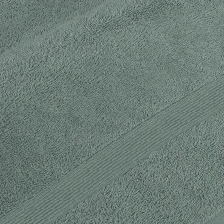 Økologisk håndklæde - 100% GOTS-certificeret bomuld - 50x100 cm - Støvet grøn