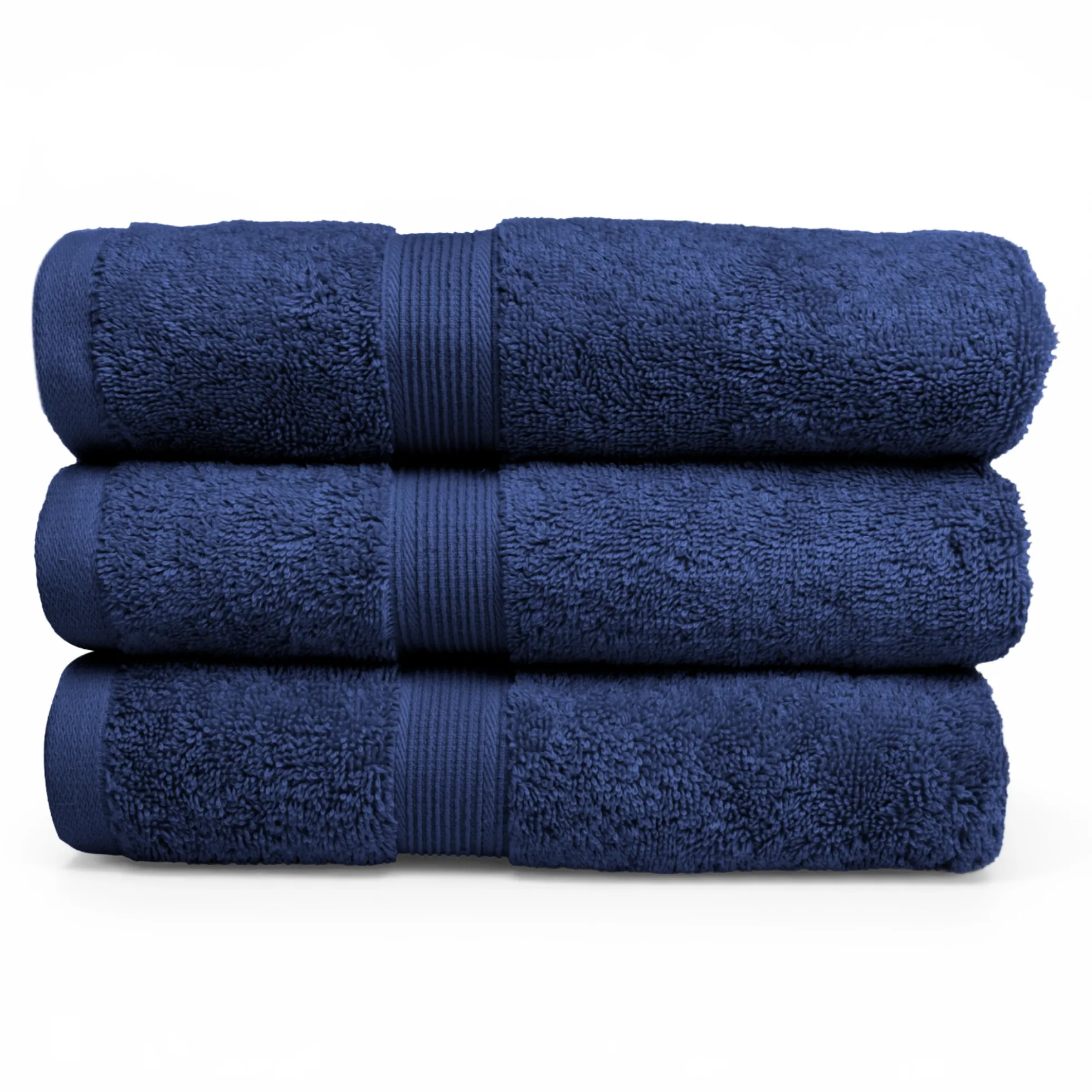 Økologisk håndklæde - 100% GOTS-certificeret bomuld - 50x100 cm - Navy