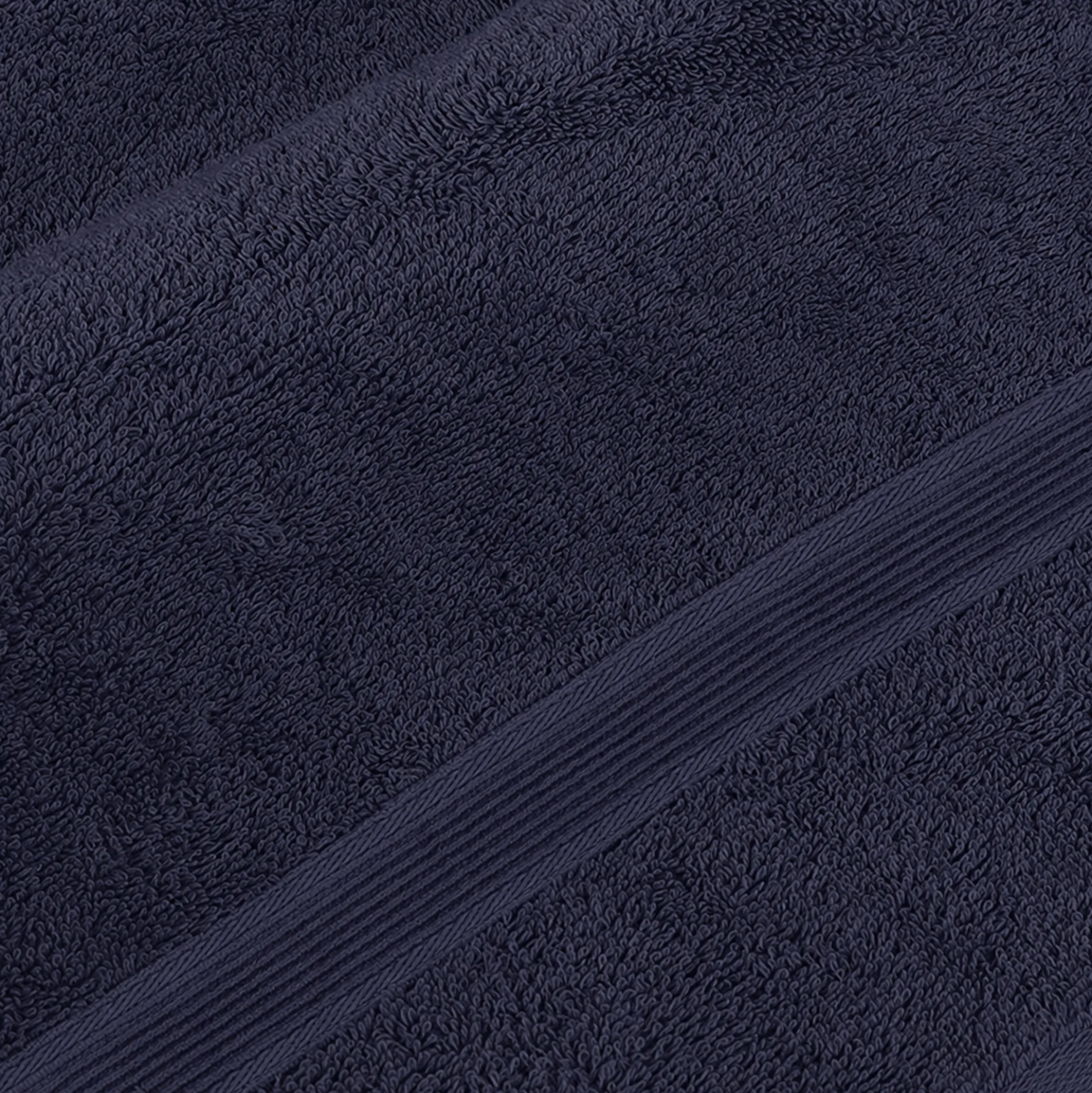 Økologisk håndklæde - 100% GOTS-certificeret bomuld - 50x100 cm - Navy