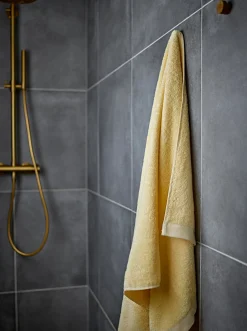 Økologisk håndklæde - 100% økologisk bomuld - Håndklæde gul 50x100 cm - Södahl Organic Comfort - Gul