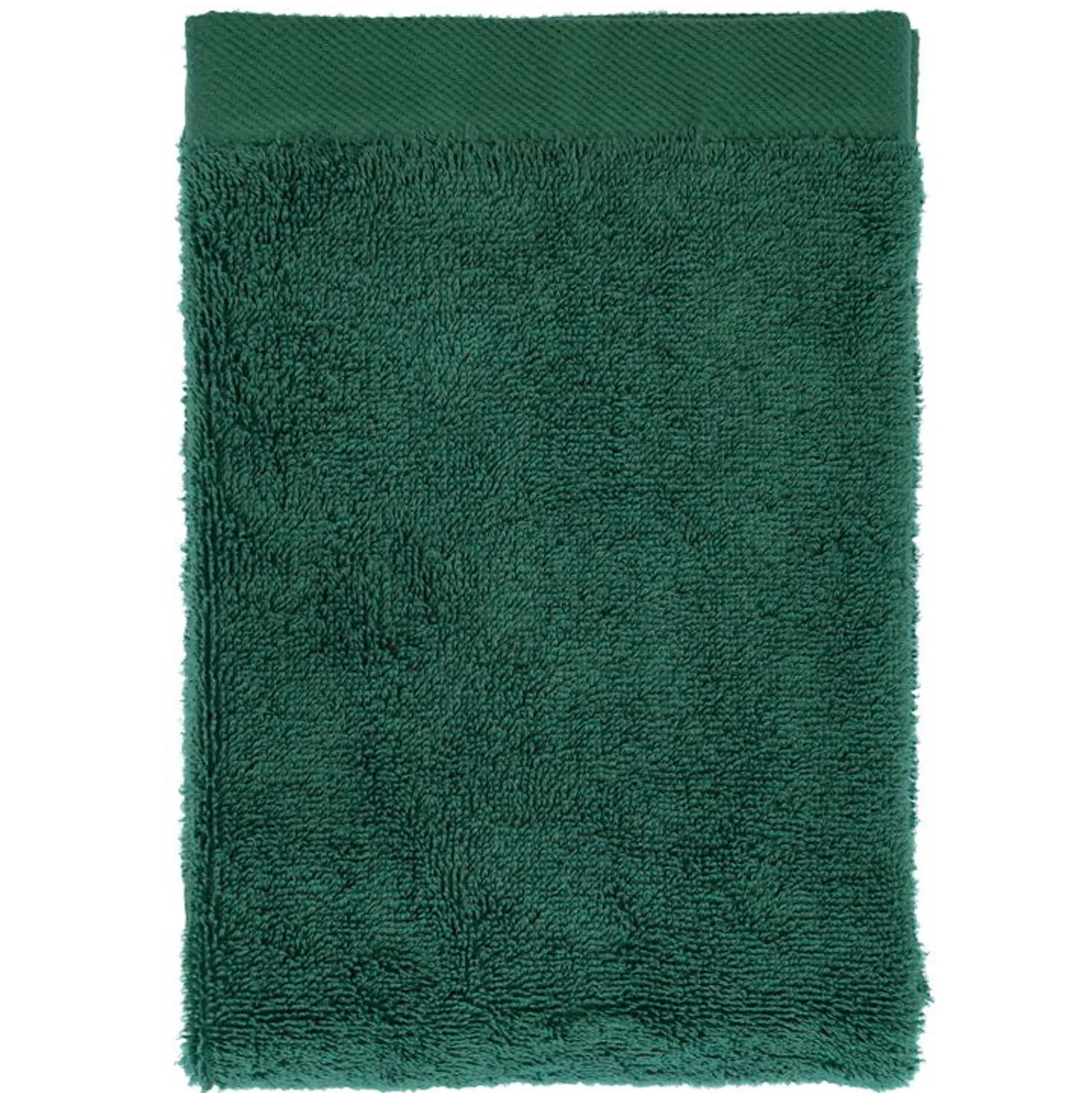 Økologisk håndklæde - 100% økologisk bomuld - Håndklæde grøn 50x100 cm - Södahl Organic Comfort - Forest green