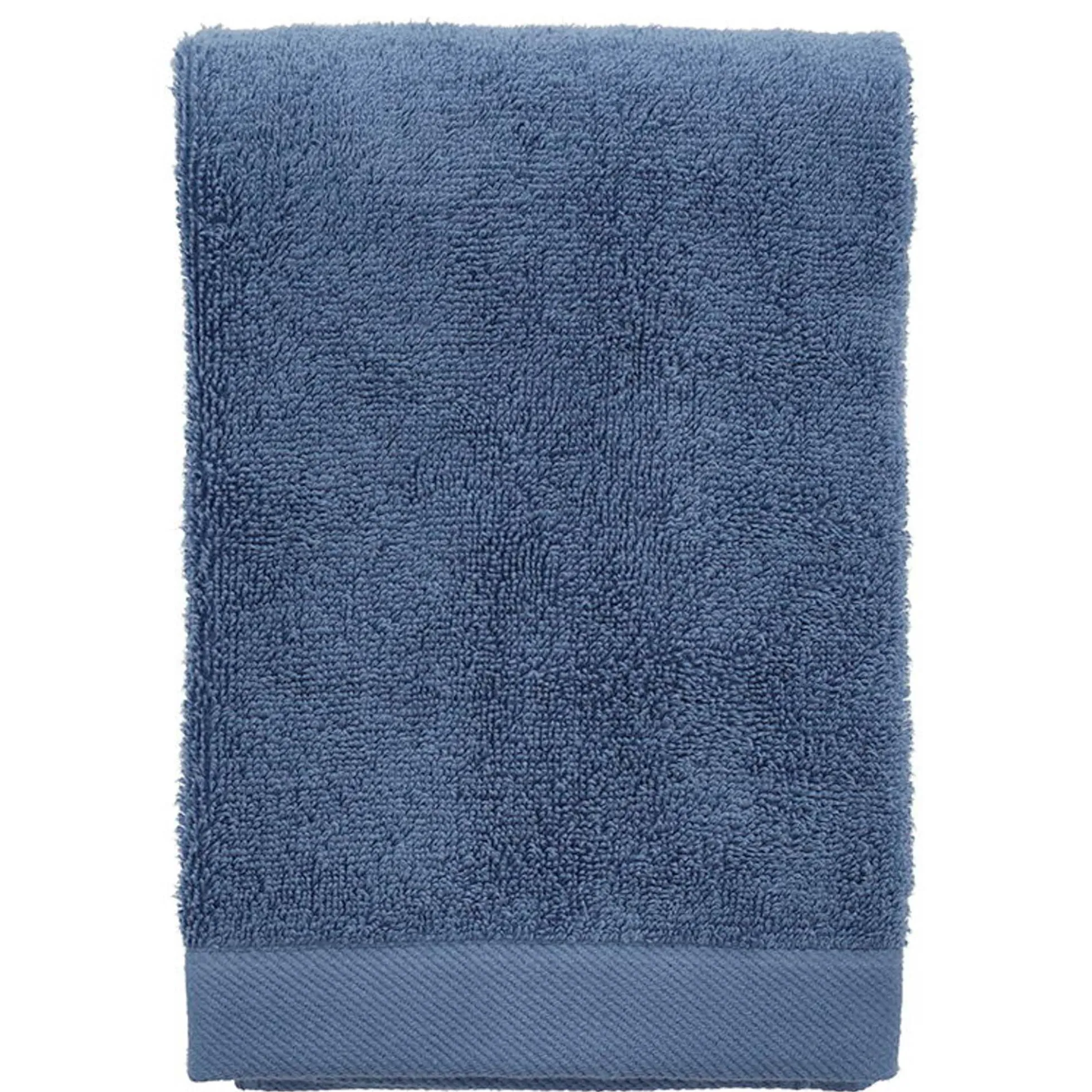 Økologisk håndklæde - 100% økologisk bomuld - Håndklæde blå 50x100 cm - Södahl Organic Comfort - Linen blue
