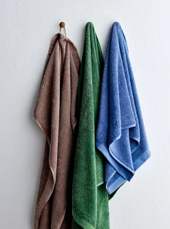 Økologisk håndklæde - 100% økologisk bomuld - Håndklæde blå 50x100 cm - Södahl Organic Comfort - Linen blue