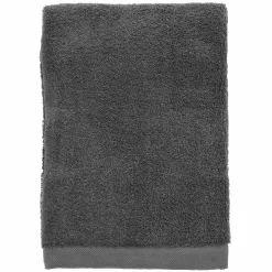 Økologisk håndklæde - 100% økologisk bomuld - Badehåndklæde grå70x140 cm - Södahl Organic Comfort - Ash