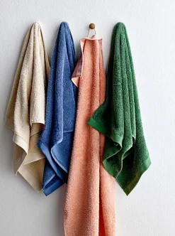 Økologisk håndklæde - 100% økologisk bomuld - Badehåndklæde blå 70x140 cm - Södahl Organic Comfort - Linen Blue