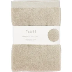 Økologisk håndklæde - 100% økologisk bomuld - Badehåndklæde 70x140 cm - Södahl Organic Comfort - Beige