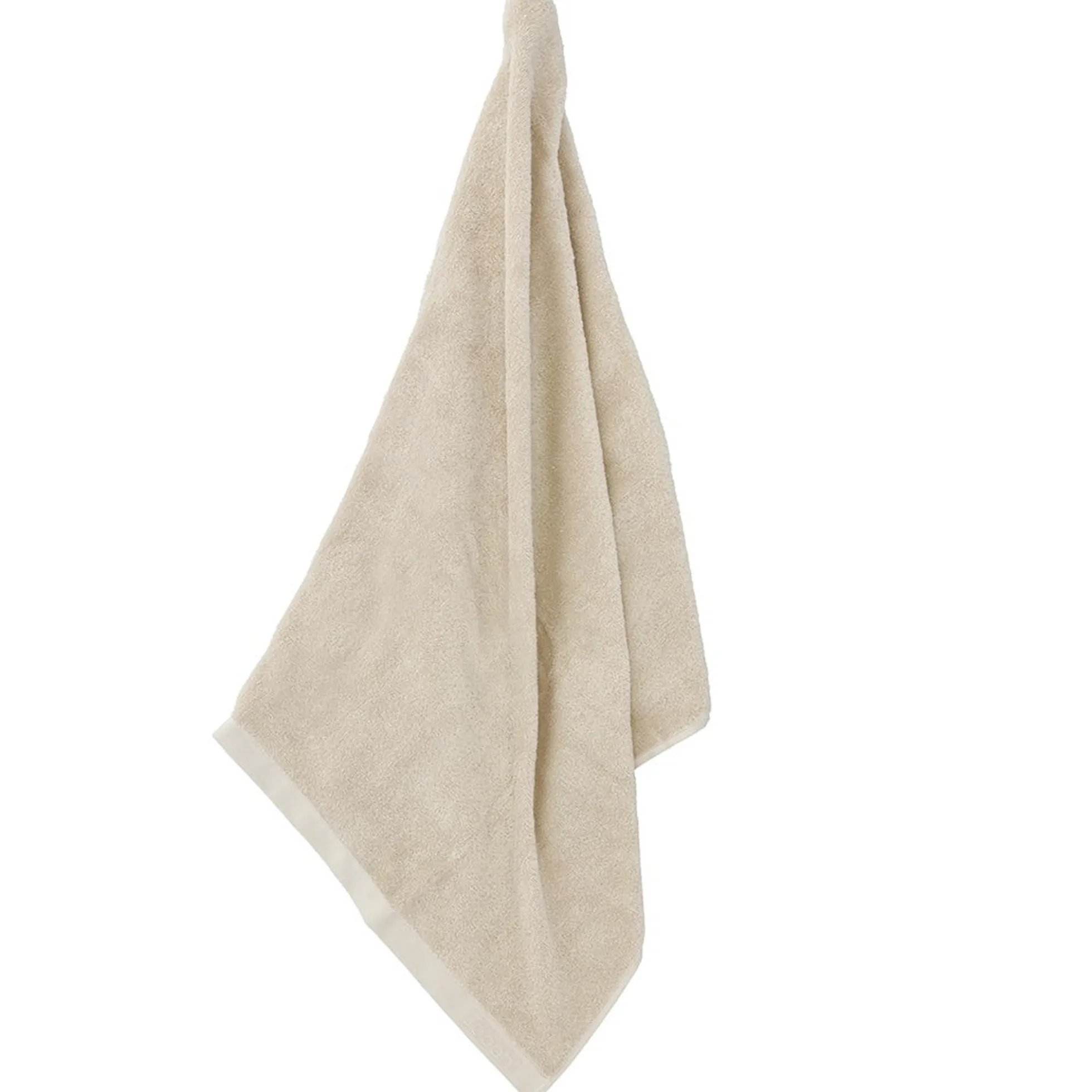 Økologisk håndklæde - 100% økologisk bomuld - Badehåndklæde 70x140 cm - Södahl Organic Comfort - Beige