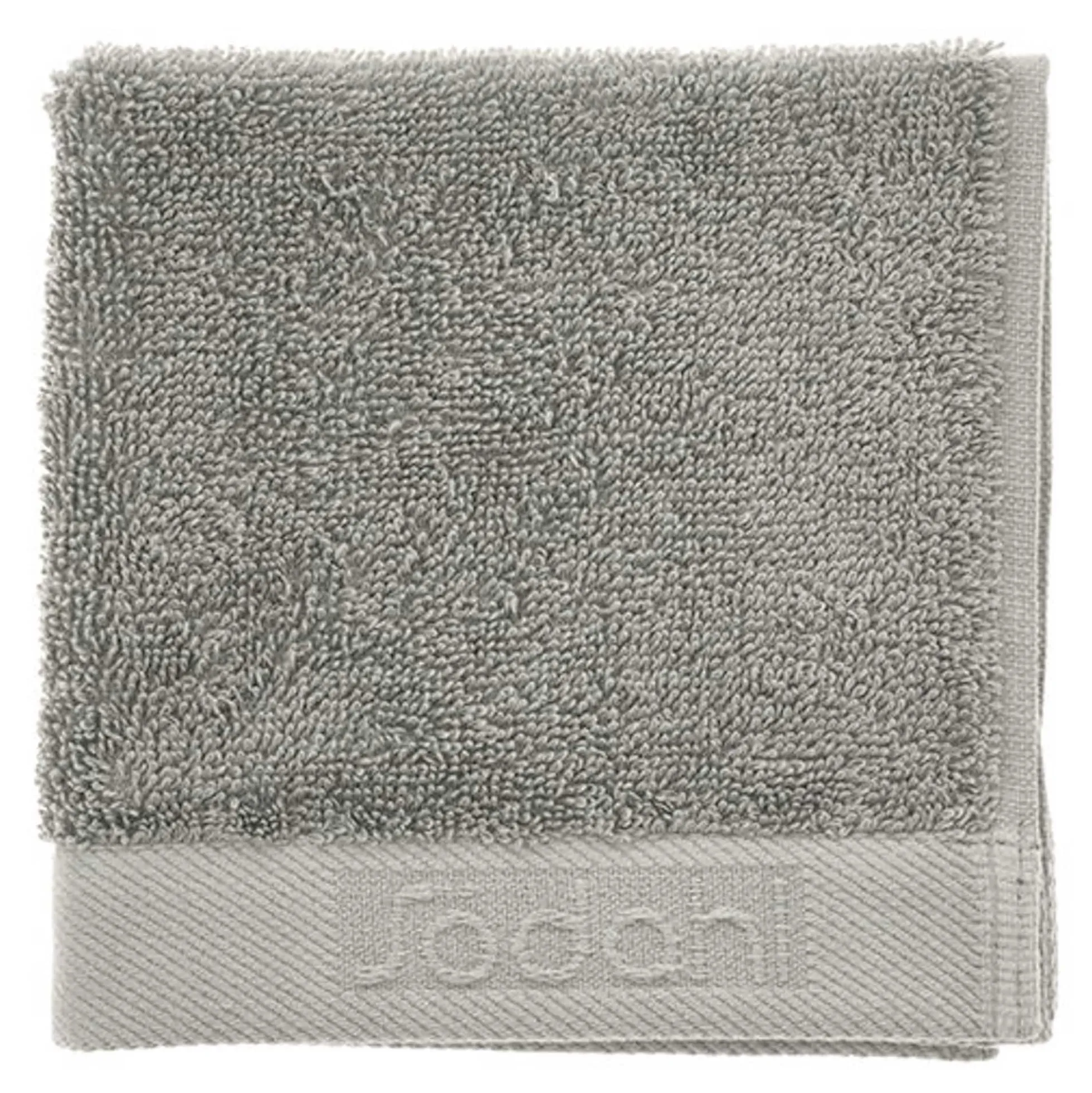 Økologisk vaskeklud - 100% økologisk bomuld - Vaskeklud grå 30x30 cm - Södahl Organic Comfort - Stone grey