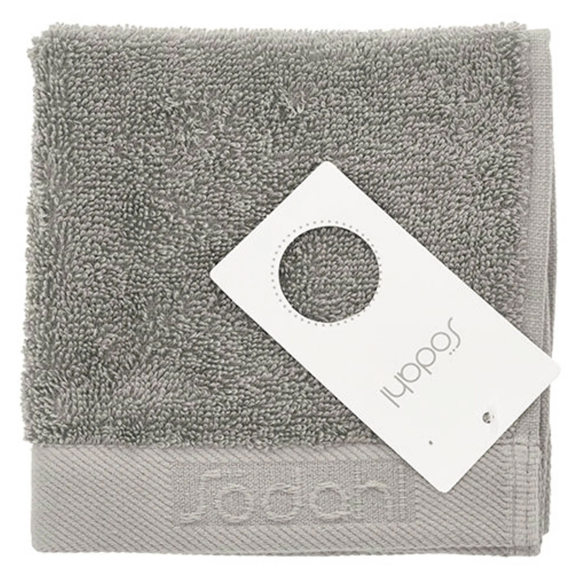 Økologisk vaskeklud - 100% økologisk bomuld - Vaskeklud grå 30x30 cm - Södahl Organic Comfort - Stone grey
