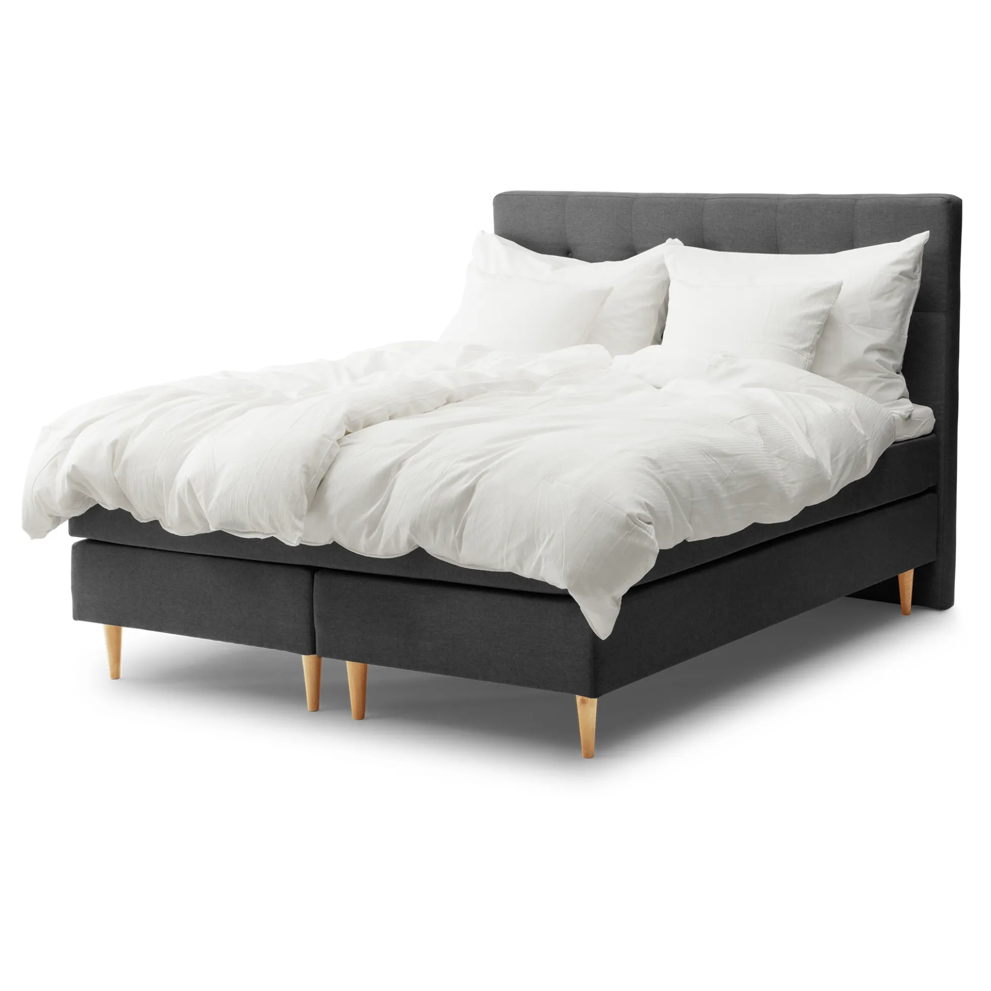 Kontinentalseng 160x200 cm - Favorit Luksus - Ergonomisk dobbeltseng - Nordstrand Home